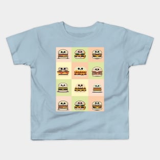 Skull Burgers Kids T-Shirt